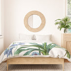 Blue Botanical Floral Duvet Cover Gallery Image 3