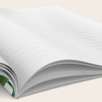 Blue Botanical Floral Notebook Gallery Image 2