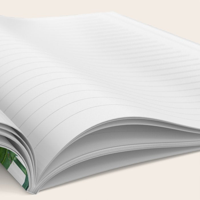 Blue Botanical Floral Notebook Gallery Image 2