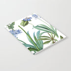 Blue Botanical Floral Notebook Gallery Image 2