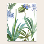 Blue Botanical Floral Notebook Gallery Image 4