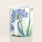 Blue Botanical Floral Coffee Mug Gallery Image 4