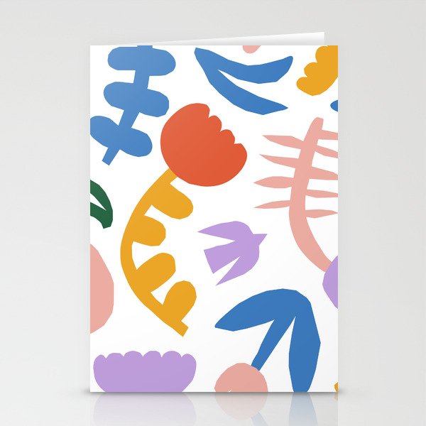 Retro spring flower nature drawing Stationery Card Gallery Image 2