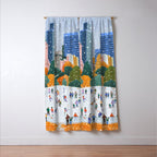Winter in New York City Window Curtain Gallery Image 3