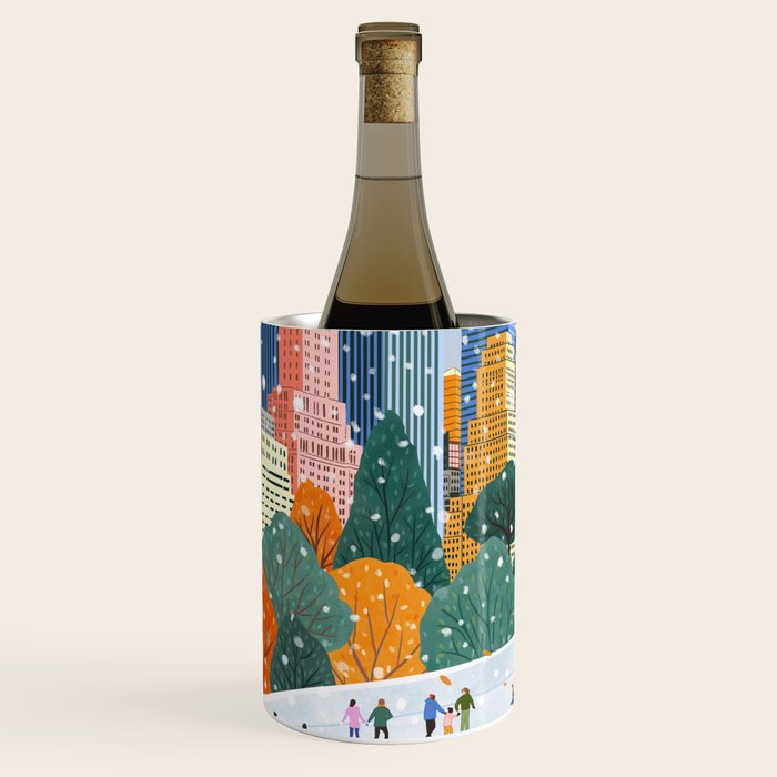 Winter in New York City Wine Chiller Gallery Image 2