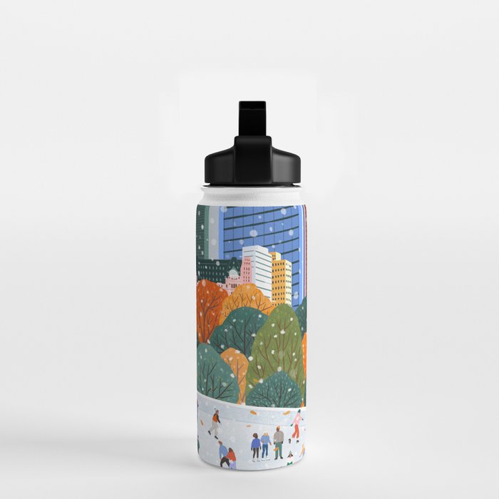 Winter in New York City Water Bottle Gallery Image 2