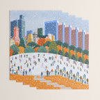 Winter in New York City Wrapping Paper Gallery Image 3