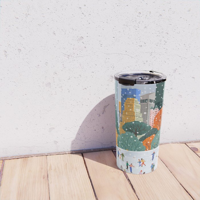 Winter in New York City Travel Mug Gallery Image 4