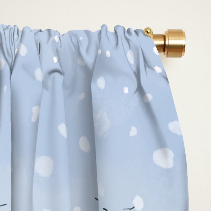 Winter in New York City Window Curtain Gallery Image 2