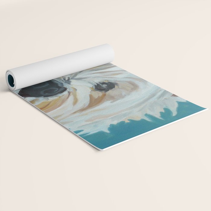 West Highland White Terrier Dog Portrait Yoga Mat Gallery Image 2