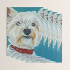 West Highland White Terrier Dog Portrait Wrapping Paper Gallery Image 3