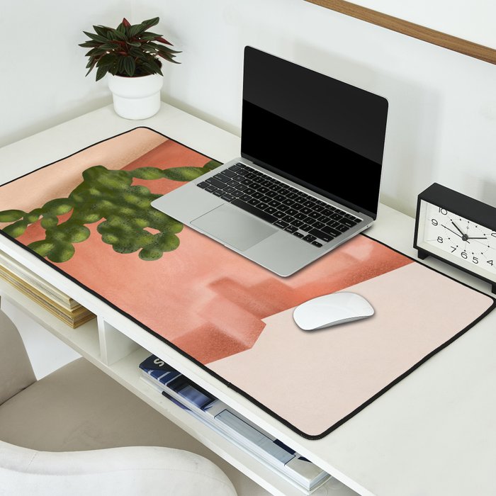 Strong Desert Cactus Desk Mat Gallery Image 2