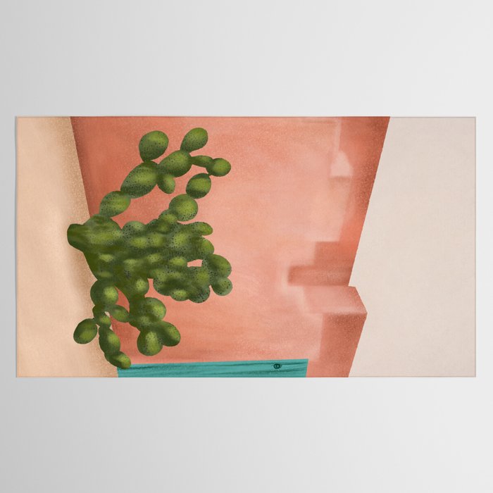 Strong Desert Cactus Tablecloth Gallery Image 2