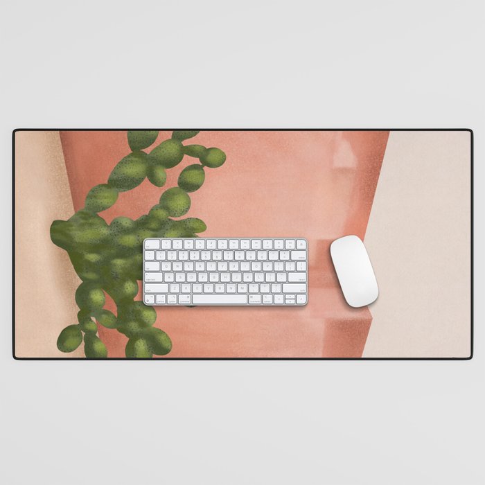 Strong Desert Cactus Desk Mat Gallery Image 1