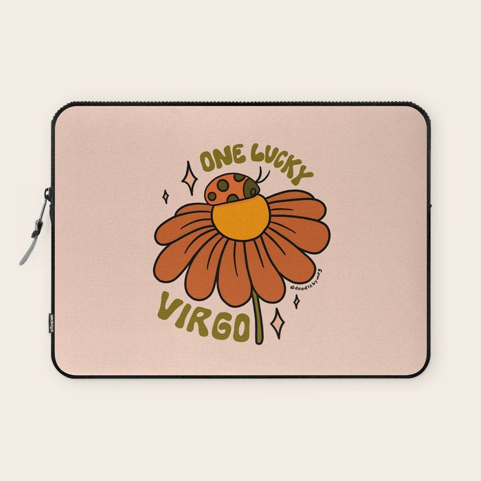 One Lucky Virgo Laptop Sleeve Gallery Image 1