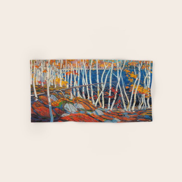 In The Northland (Group Of Seven) by Tom Thomson Canadian Landscape Art Towels Gallery Image 1