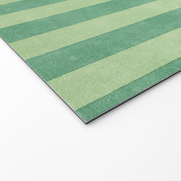 STRIPES - 004 - green Welcome Mat Gallery Image 2