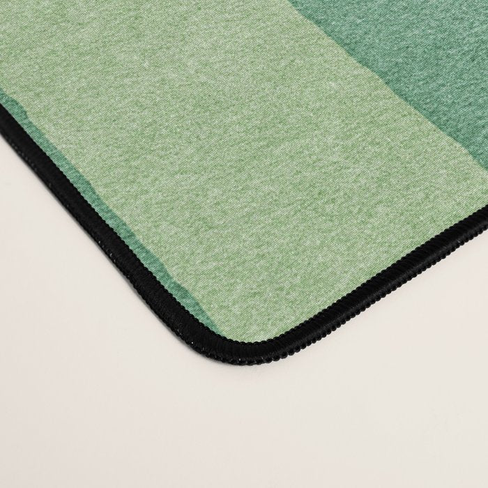 STRIPES - 004 - green Desk Mat Gallery Image 4