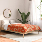 Snowflake Collection - Coral & Cream Comforter Gallery Image 2