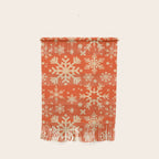 Snowflake Collection - Coral & Cream Wall Hanging Gallery Image 1