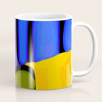 Abstract Art Red Blue Green Yellow Coffee Mug Gallery Image 1