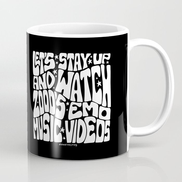 2000's Emo Music Video Coffee Mug Gallery Image 1