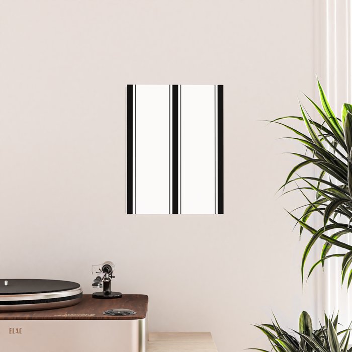 Black And White Stripes Poster Gallery Image 2
