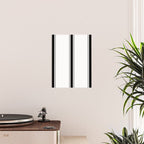 Black And White Stripes Poster Gallery Image 2