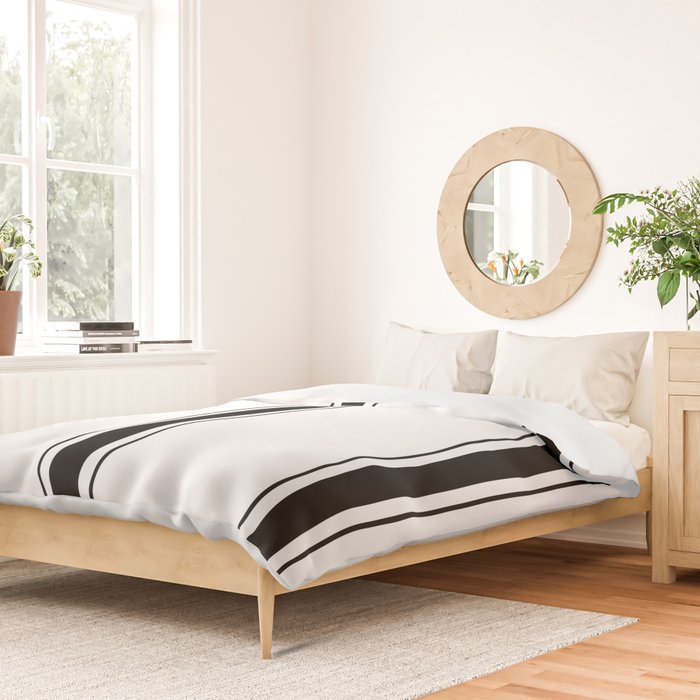 Black And White Stripes Duvet Cover Gallery Image 2