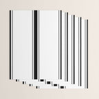 Black And White Stripes Wrapping Paper Gallery Image 3