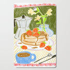 Still Life with Pancakes Cutting Board Gallery Image 1