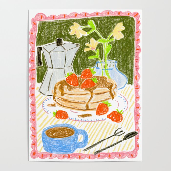 Still Life with Pancakes Poster Gallery Image 4