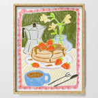 Still Life with Pancakes Serving Tray Gallery Image 1