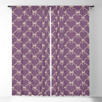 Bows & Ribbons Pattern XXXVI Lavender Purple Window Curtain Gallery Image 5