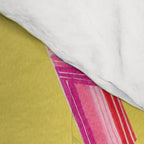 Cast Your Vote | Hand-Lettered Pattern in Yellow Comforter Gallery Image 4
