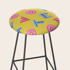 Cast Your Vote | Hand-Lettered Pattern in Yellow Stool Gallery Image 2