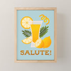 Limocello - Amalfi Coast Cocktails Mini Art Print Gallery Image 1