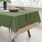 Striped Bird Trio Tablecloth Gallery Image 3