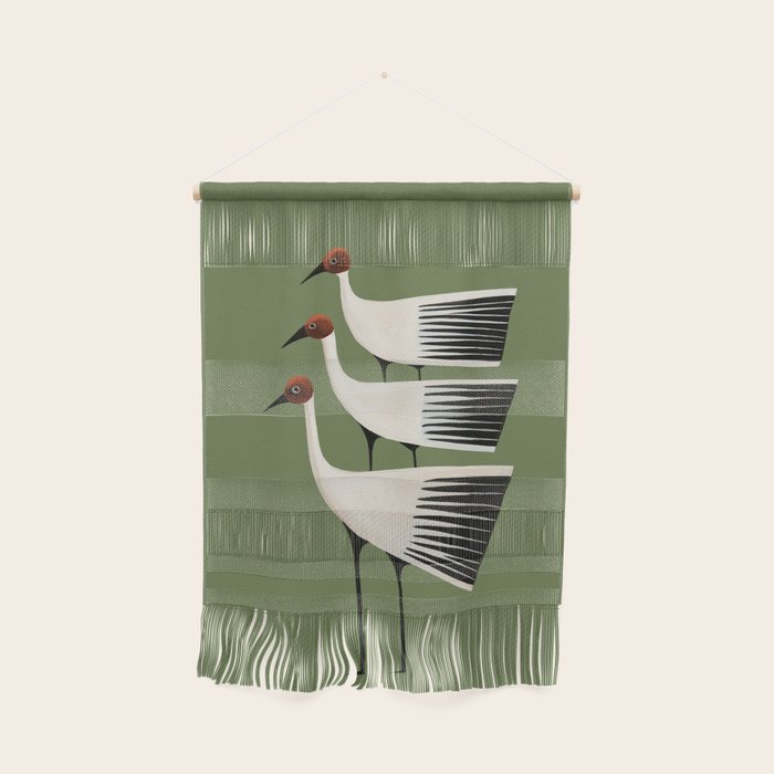 Striped Bird Trio Wall Hanging Gallery Image 1