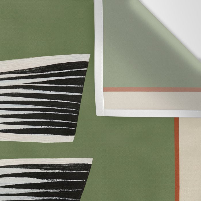 Striped Bird Trio Wall Tapestry Gallery Image 3