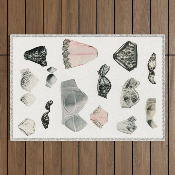 Lingerie Outdoor Rug Gallery Image 1