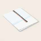 California Beach Pink Surfboard Notebook Gallery Image 3