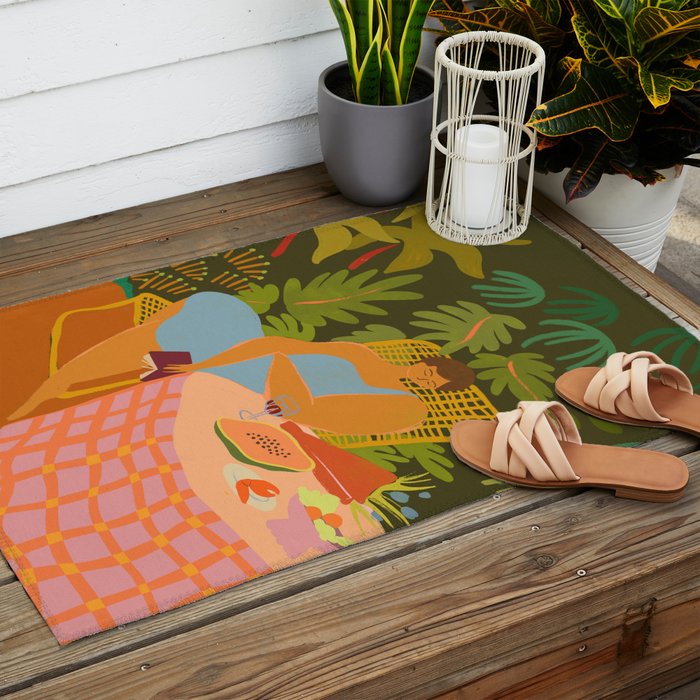 Keep Dreaming Outdoor Rug Gallery Image 2