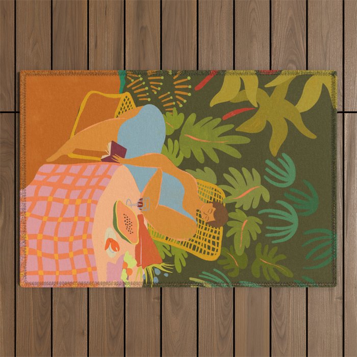 Keep Dreaming Outdoor Rug Gallery Image 1