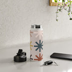 Snowflake 04 Water Bottle Gallery Image 4