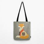 Hello Red Fox Tote Bag Gallery Image 2