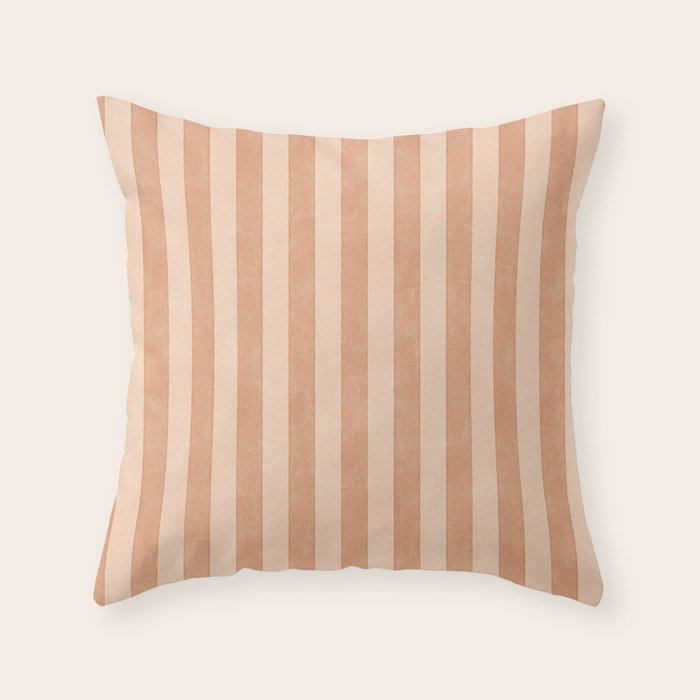 STRIPES 001 E - Waffle Throw Pillow Gallery Image 1