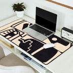 Modern Abstract Minimal Shapes 53 Desk Mat Gallery Image 2