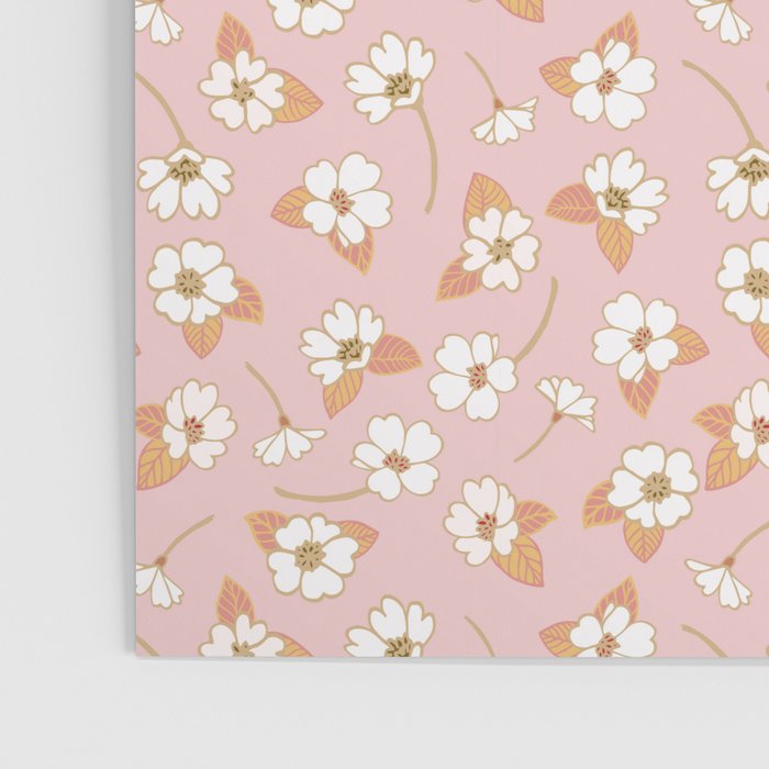 Spring Garden Dlicate Blooms - Pink Poster Gallery Image 3