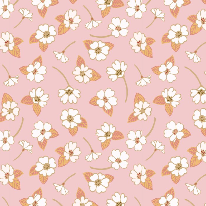 Spring Garden Dlicate Blooms - Pink Coffee Mug Gallery Image 2